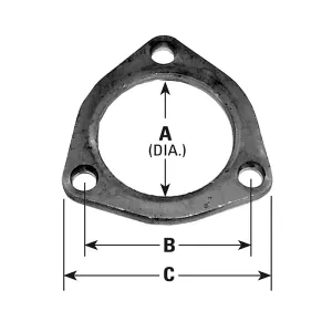 AP Exhaust Exhaust Flange APE-8034