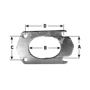 AP Exhaust Catalytic Converter Gasket APE-8761