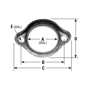 AP Exhaust Exhaust Flange APE-8778