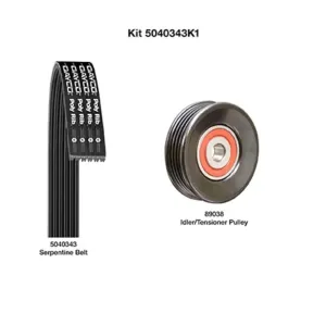 Dayco Serpentine Belt Drive Component Kit DAY-5040343K1