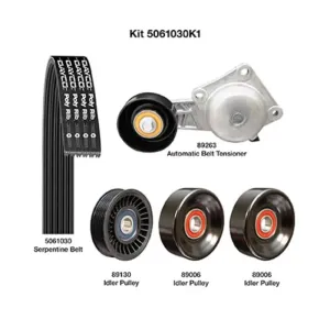 Dayco Serpentine Belt Drive Component Kit DAY-5061030K1