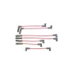 DENSO Auto Parts Spark Plug Wire Set DEN-671-6128