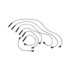 DENSO Auto Parts Spark Plug Wire Set DEN-671-6171