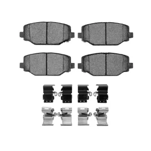 Dynamic Friction Company Disc Brake Pad Set DFC-1551-1596-01