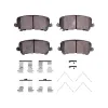 Dynamic Friction Company Disc Brake Pad Set DFC-1551-1724-01