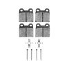 Dynamic Friction Company Disc Brake Pad Set DFC-1552-0030-02