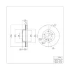 Dynamic Friction Company Disc Brake Rotor DFC-600-20006