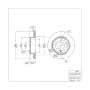 Dynamic Friction Company Disc Brake Rotor DFC-600-20009
