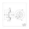 Dynamic Friction Company Disc Brake Rotor DFC-600-20017