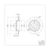 Dynamic Friction Company Disc Brake Rotor DFC-600-27024