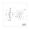 Dynamic Friction Company Disc Brake Rotor DFC-600-27026