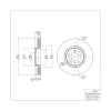 Dynamic Friction Company Disc Brake Rotor DFC-600-27038