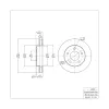Dynamic Friction Company Disc Brake Rotor DFC-600-45003