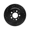 Dynamic Friction Company Disc Brake Rotor DFC-633-27024L