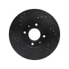 Dynamic Friction Company Disc Brake Rotor DFC-633-27026R