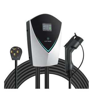 Lectron V-BOX 240V 40A Electric Vehicle (EV) Charging Station With NEMA 14-50 Plug - Compatible With All J1772 Electric Vehicles EV-CHARGER40A-J1772