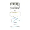 FEL-PRO Engine Gasket Set FEL-260-1004