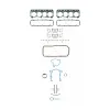 FEL-PRO Engine Gasket Set FEL-260-1012