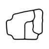 FEL-PRO Engine Oil Filter Adapter Gasket FEL-72491