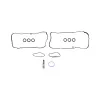 FEL-PRO Engine Valve Cover Gasket Set FEL-VS50910R