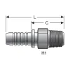 Gates Hydraulic Coupling / Adapter GAT-80002X