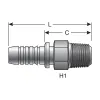 Gates Hydraulic Coupling / Adapter GAT-80165X