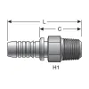 Gates Hydraulic Coupling / Adapter GAT-G18100-0606