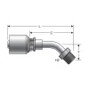 Gates Hydraulic Coupling / Adapter GAT-G25502-0404