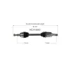 GSP CV Axle Assembly GSP-NCV10063