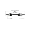 GSP CV Axle Assembly GSP-NCV10065