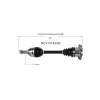 GSP CV Axle Assembly GSP-NCV10143XD