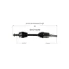 GSP CV Axle Assembly GSP-NCV10279