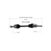 GSP CV Axle Assembly GSP-NCV10298