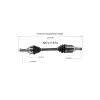 GSP CV Axle Assembly GSP-NCV11570