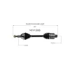 GSP CV Axle Assembly GSP-NCV12585