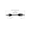GSP CV Axle Assembly GSP-NCV21538