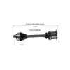 GSP CV Axle Assembly GSP-NCV23906
