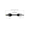 GSP CV Axle Assembly GSP-NCV27501