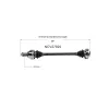 GSP CV Axle Assembly GSP-NCV27925