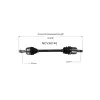 GSP CV Axle Assembly GSP-NCV36146
