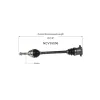 GSP CV Axle Assembly GSP-NCV39006