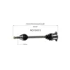 GSP CV Axle Assembly GSP-NCV39013