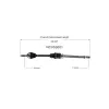 GSP CV Axle Assembly GSP-NCV53001