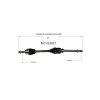GSP CV Axle Assembly GSP-NCV53027