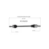 GSP CV Axle Assembly GSP-NCV66924