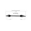 GSP CV Axle Assembly GSP-NCV68052