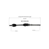 GSP CV Axle Assembly GSP-NCV69009