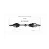 GSP CV Axle Assembly GSP-NCV69082