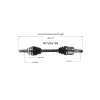 GSP CV Axle Assembly GSP-NCV69168