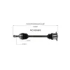 GSP CV Axle Assembly GSP-NCV69449